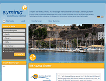 Tablet Screenshot of euminia.com